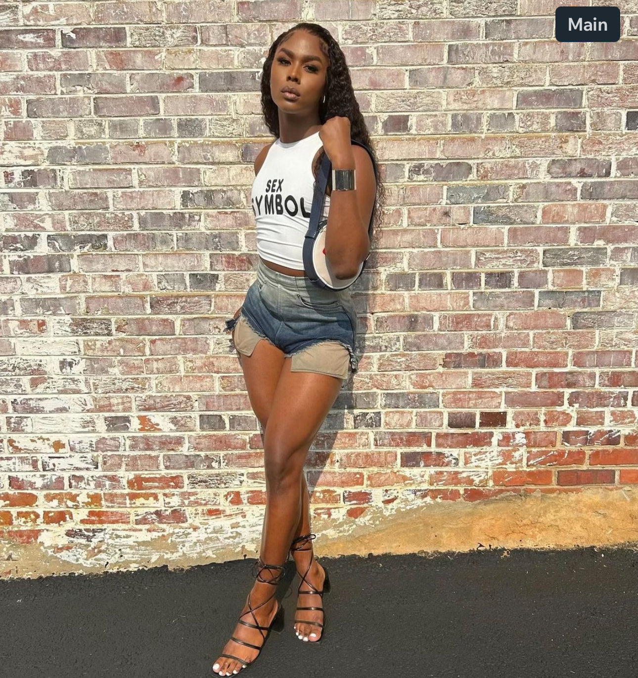 Top Shit Denim Shorts