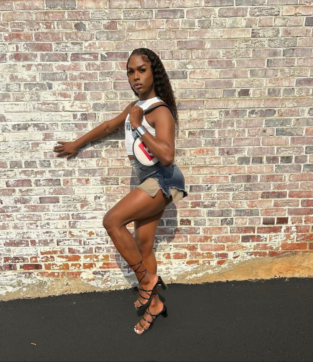 Top Shit Denim Shorts