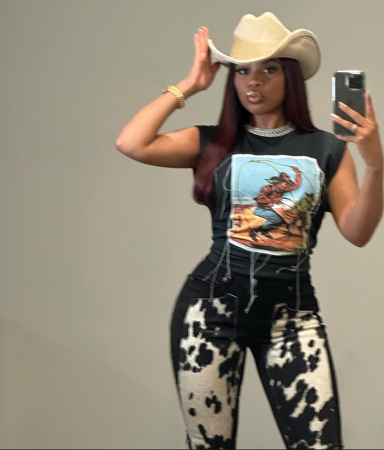 COWWOW CAPRI PANTS