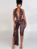 High Quality Cheetah Romper