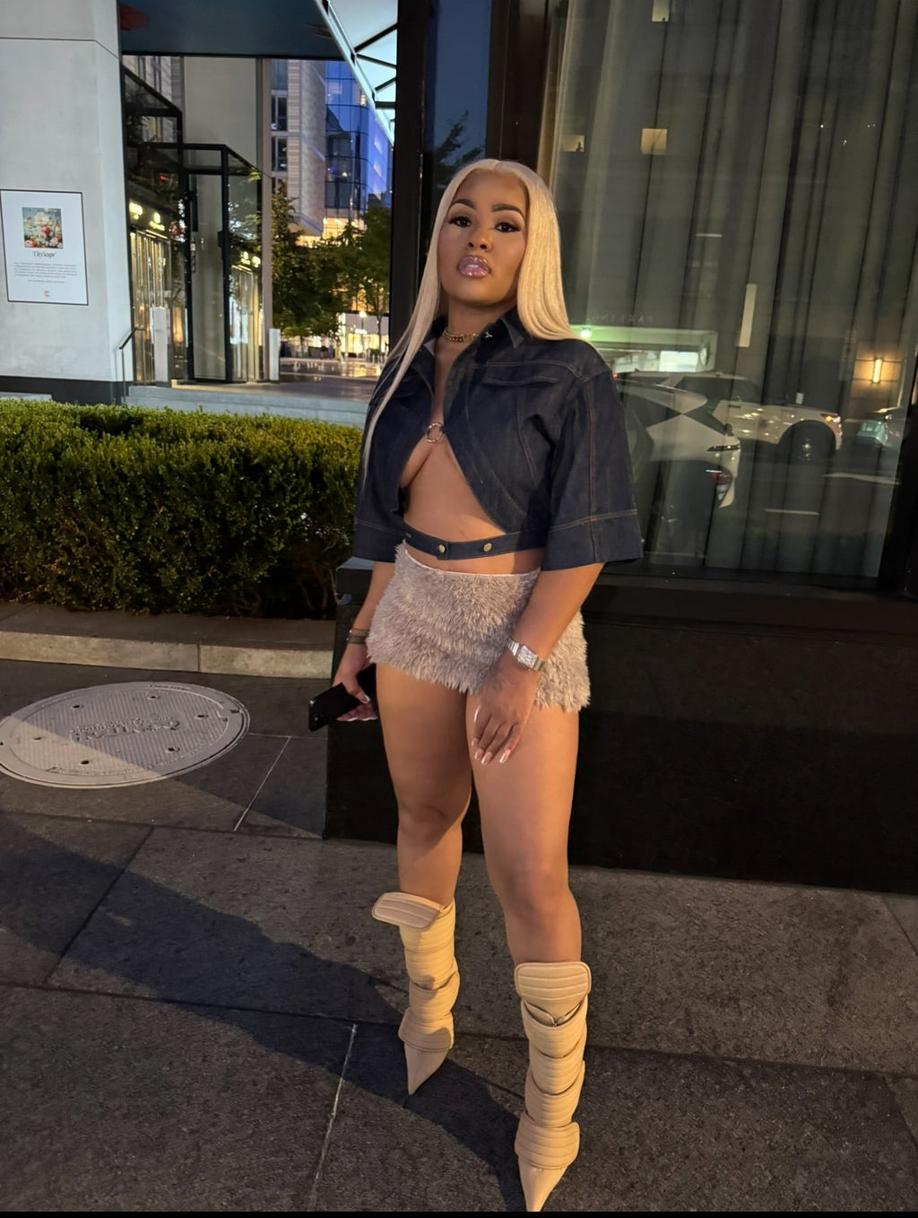 Mission Denim Top