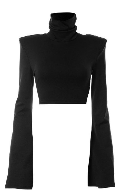 BAD GAL FLARE SLEEVE TOP