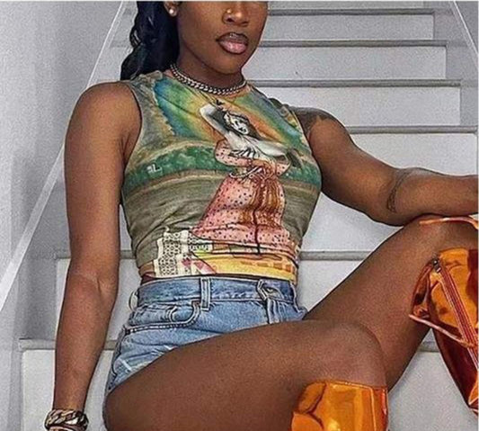HONOR GRAPHIC TANK TOP