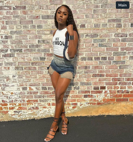 Top Shit Denim Shorts