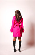 Rich Auntie Fur Trim Coat